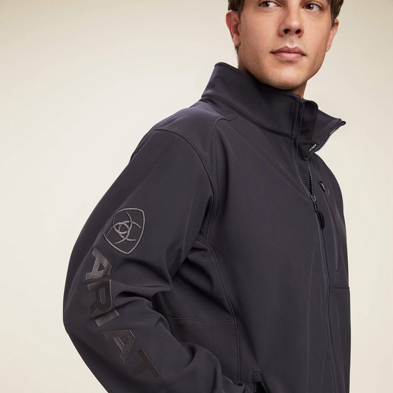 Ariat Logo 2.0 Softshell Jacket Phantom Homme | DOH-05232784