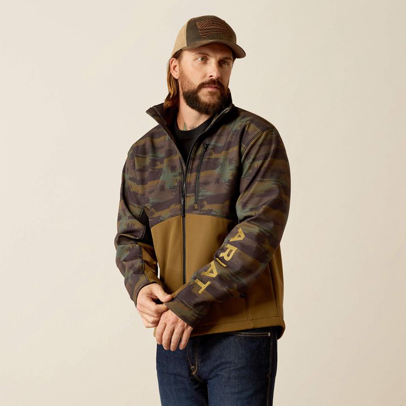 Ariat Logan Softshell Jacket Camouflage Homme | LIS-38108648