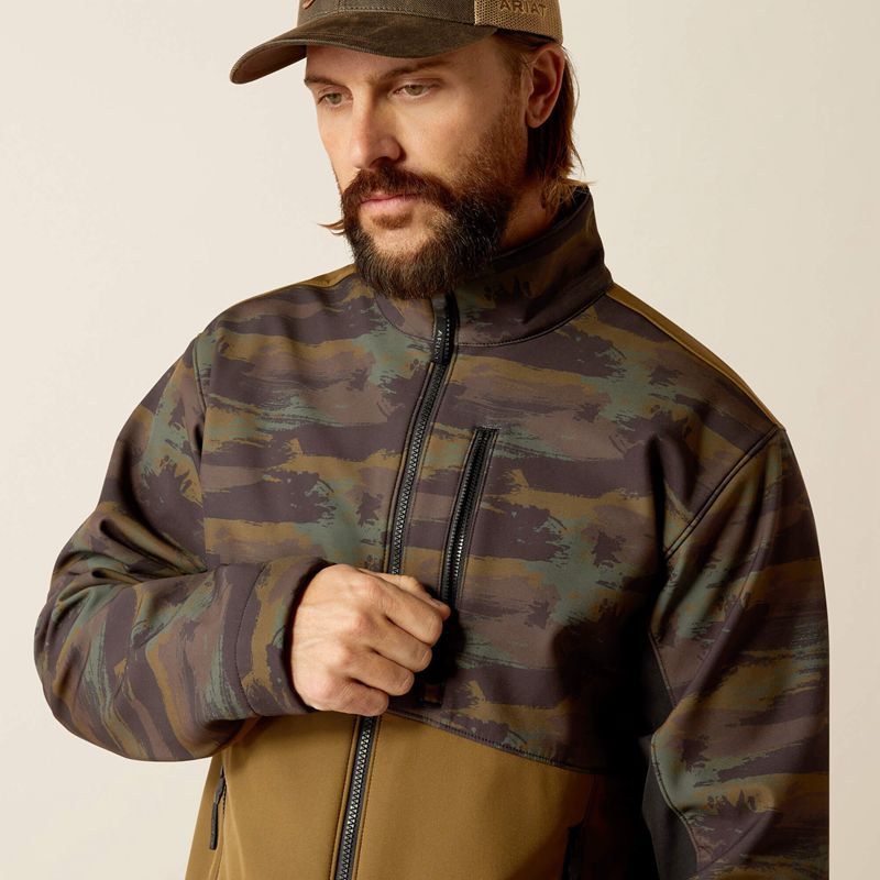 Ariat Logan Softshell Jacket Camouflage Homme | LIS-38108648