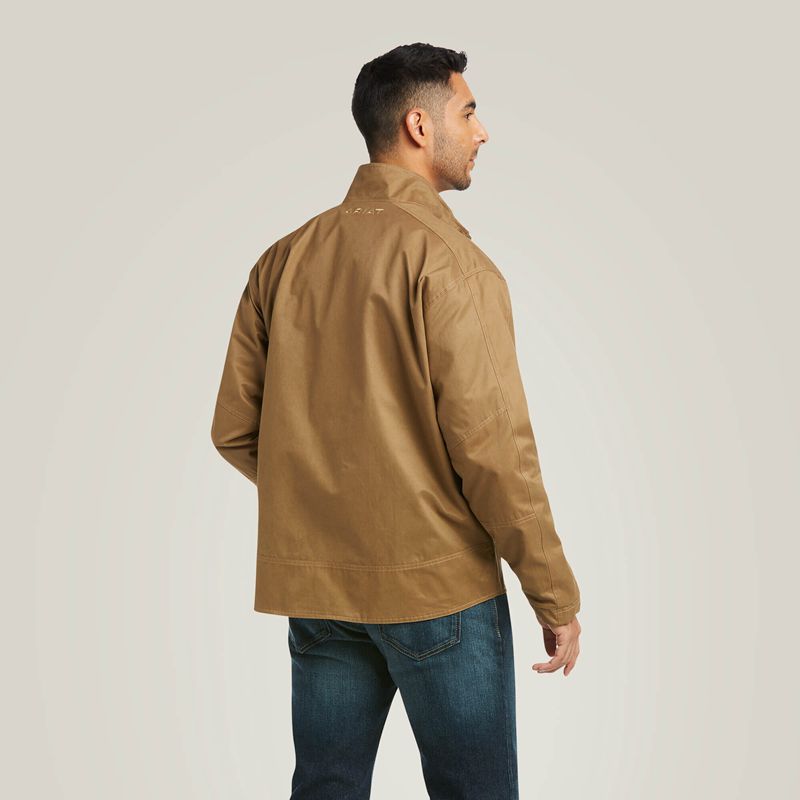 Ariat Grizzly Canvas Lightweight Jacket Cub Homme | UTC-99769517