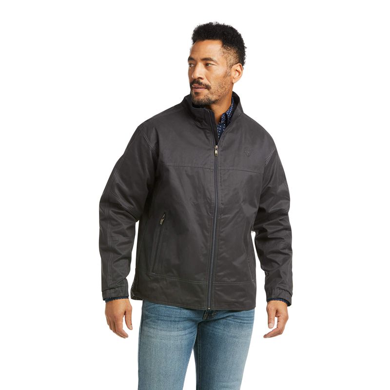 Ariat Grizzly Canvas Lightweight Jacket Phantom Homme | VKH-83774710