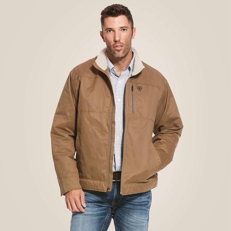 Ariat Grizzly Canvas Jacket Cub Homme | UHY-49505427