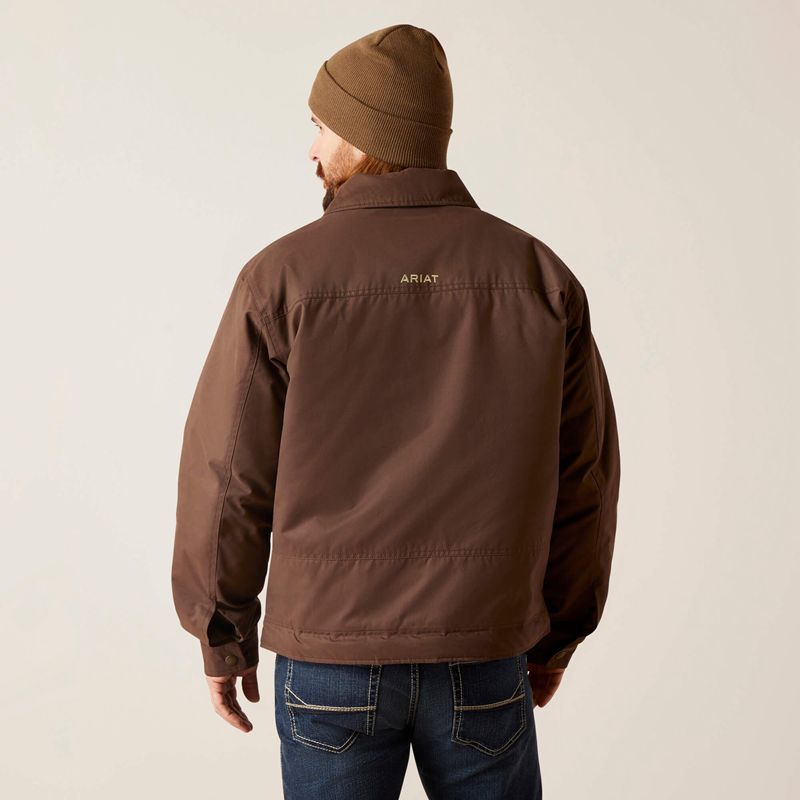 Ariat Grizzly 2.0 Canvas Conceal And Carry Jacket Bracken Homme | WSZ-74533917