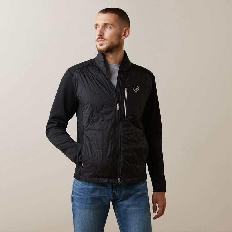 Ariat Fusion Insulated Jacket Noir Homme | WDO-65299411