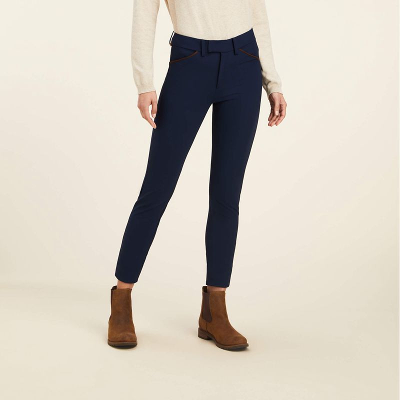 Ariat Marlow Pant Bleu Marine Femme | DJG-60826296