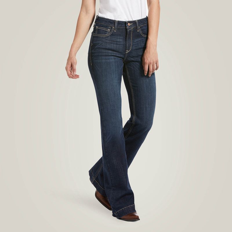 Ariat Slim Trouser Ella Wide Leg Rascal Femme | PNP-10440756