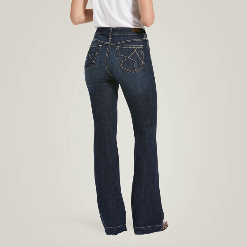 Ariat Slim Trouser Ella Wide Leg Rascal Femme | PNP-10440756