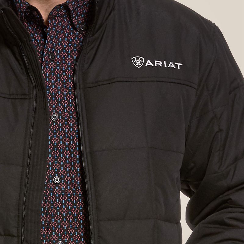 Ariat Crius Insulated Jacket Noir Homme | SLR-96348722