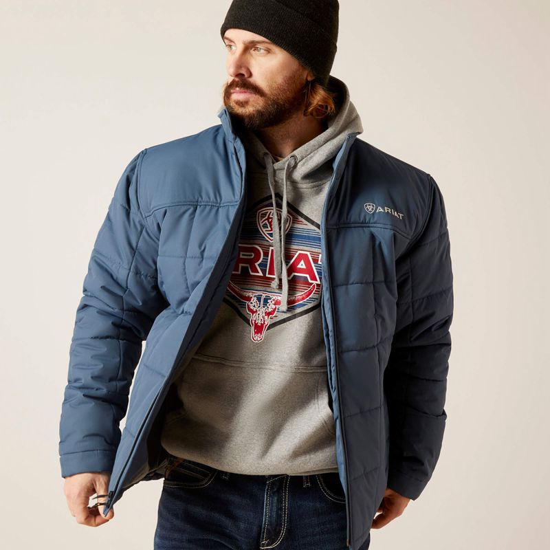 Ariat Crius Insulated Jacket Steely Homme | EKP-54139725