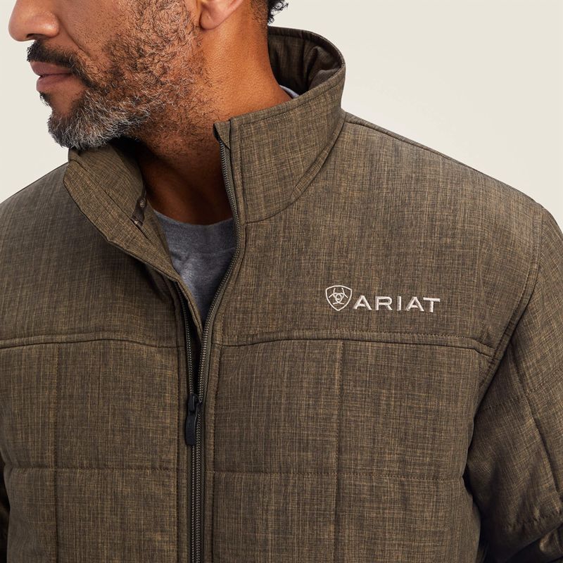 Ariat Crius Insulated Jacket Crocodile Homme | MHY-75350720