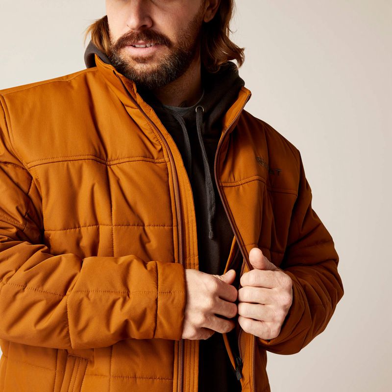 Ariat Crius Insulated Jacket Chestnut Homme | KGY-03189700