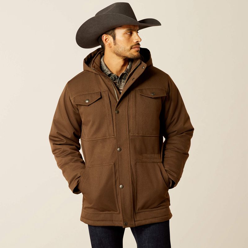 Ariat Abilene Parka Wren Heather Homme | DOS-27269844