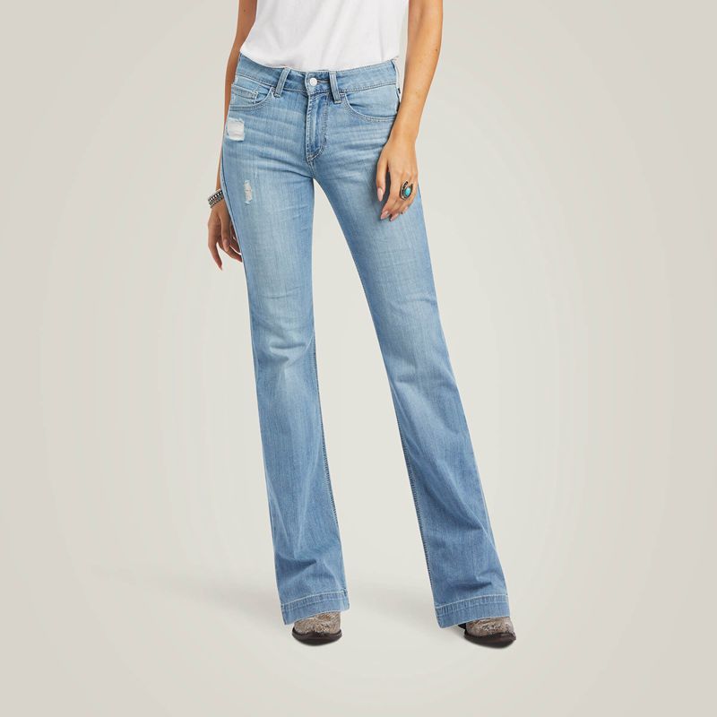 Ariat Slim Trouser Aisha Wide Leg Jean Ohio Femme | NCG-23292389