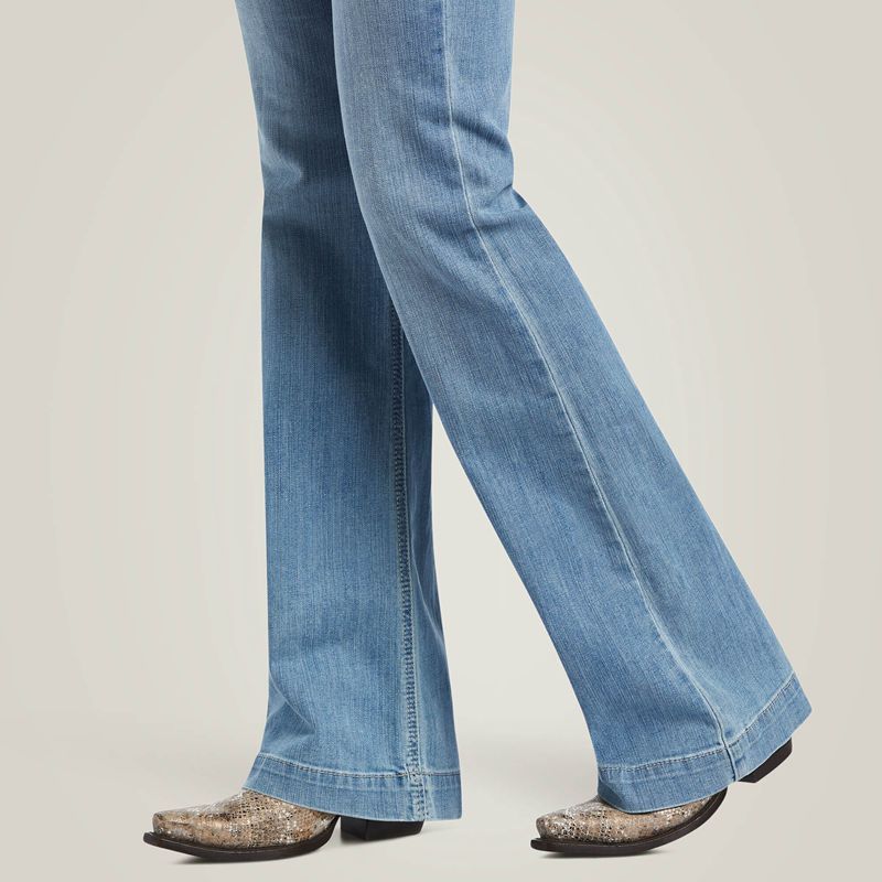 Ariat Slim Trouser Aisha Wide Leg Jean Ohio Femme | NCG-23292389