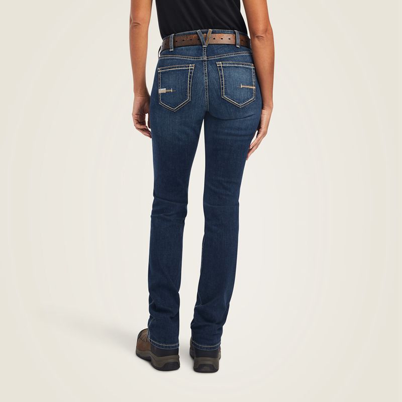 Ariat Rebar Riveter Straight Jean Atlanta Femme | HZH-74861618