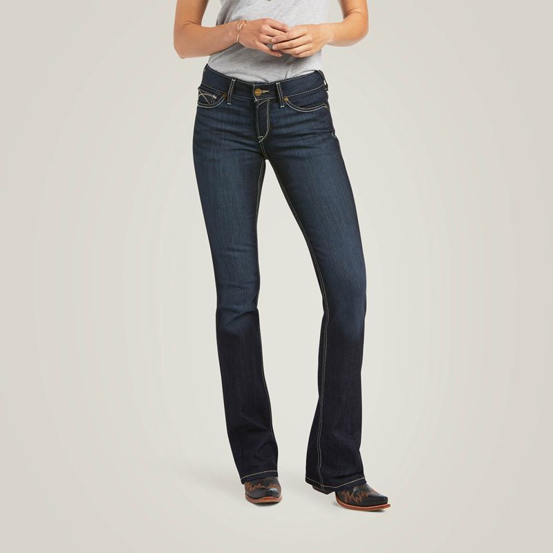 Ariat R.E.A.L. Perfect Rise Contessa Boot Cut Jean Nashville Femme | YIG-54814732