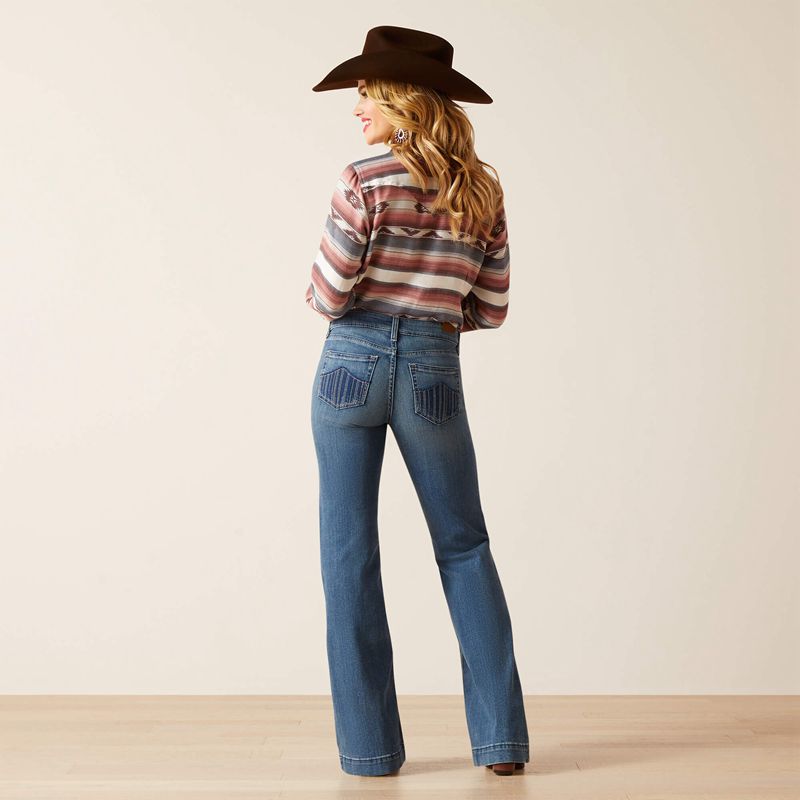 Ariat R.E.A.L. Perfect Rise Bethany Trouser Jean Albuquerque Femme | UBJ-12704044