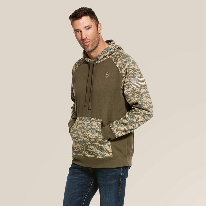 Ariat Patriot Hoodie Camouflage Homme | CXN-67537523