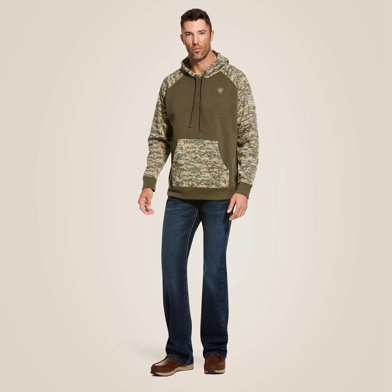 Ariat Patriot Hoodie Camouflage Homme | CXN-67537523