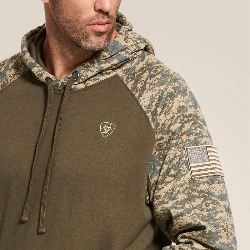 Ariat Patriot Hoodie Camouflage Homme | CXN-67537523