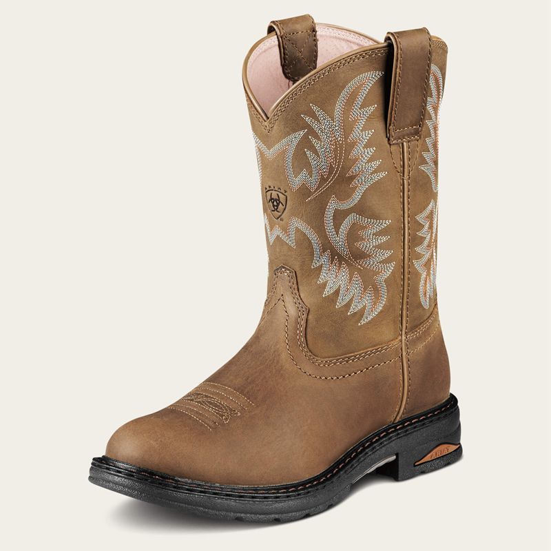 Ariat Tracey Composite Toe Work Boot Marron Femme | DUI-95143372