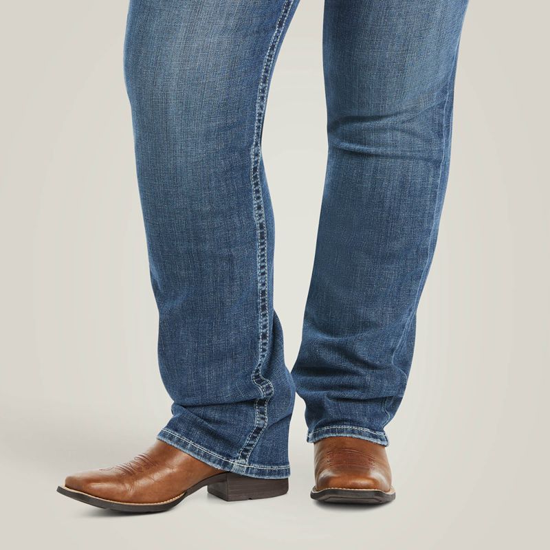 Ariat R.E.A.L. Mid Rise Arrow Gianna Straight Jean Stryker Femme | PUX-03053695