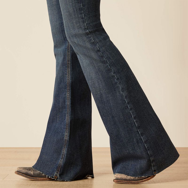 Ariat Perfect Rise Kallie Flare Jeans Florida Femme | LHF-93030440