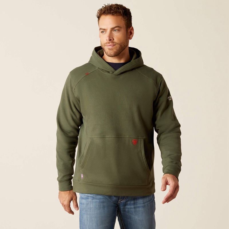 Ariat Fr Solid Hoodie Beetle Homme | EKL-66379869