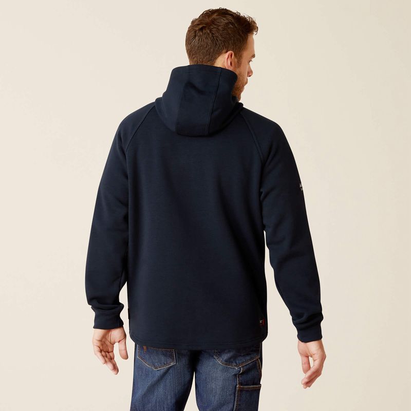 Ariat Fr Primo Fleece 2.0 Hoodie Bleu Marine Homme | OWG-47404208