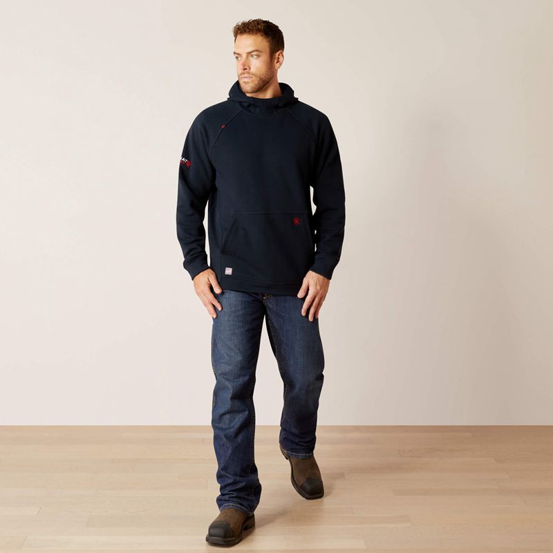 Ariat Fr Primo Fleece 2.0 Hoodie Bleu Marine Homme | OWG-47404208