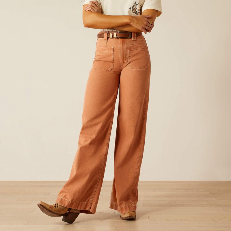 Ariat Lyla Trouser Corail Femme | JBE-26311305