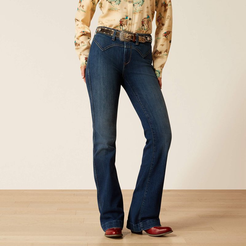 Ariat High Rise Fiorella Slim Trouser Jeans Armenia Femme | LAW-74274941