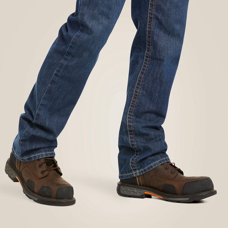 Ariat Fr M5 Straight Basic Stackable Straight Leg Jean Clay Homme | ILD-74622167