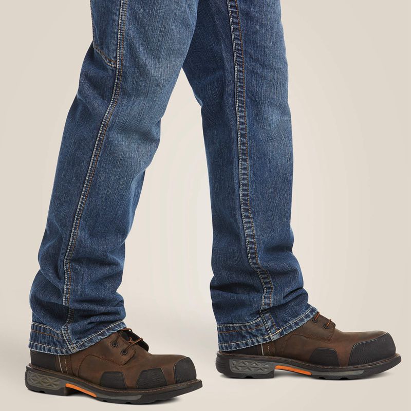 Ariat Fr M4 Relaxed Workhorse Boot Cut Jean Flint Homme | YBM-93273037