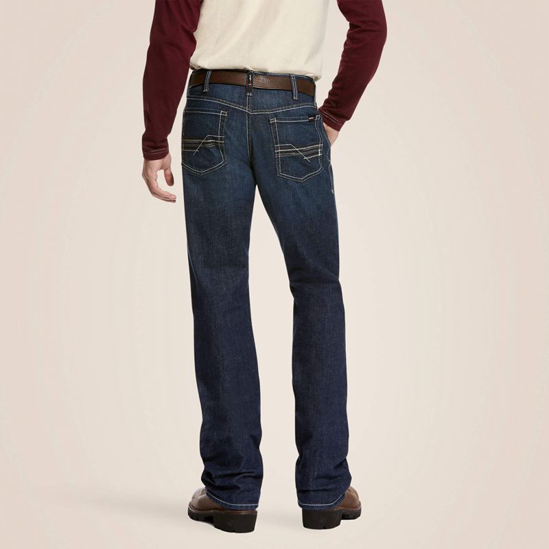 Ariat Fr M4 Relaxed Durastretch Lineup Stackable Straight Leg Jean Platine Homme | VLJ-67033463