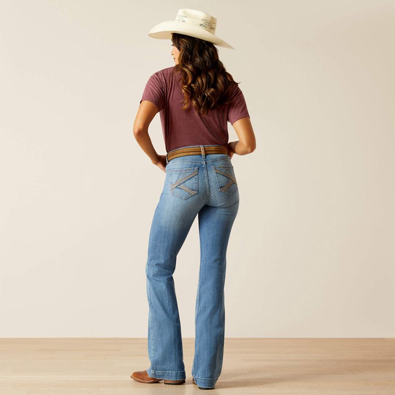 Ariat High Rise Alice Slim Trouser Glendale Femme | SGZ-64690484