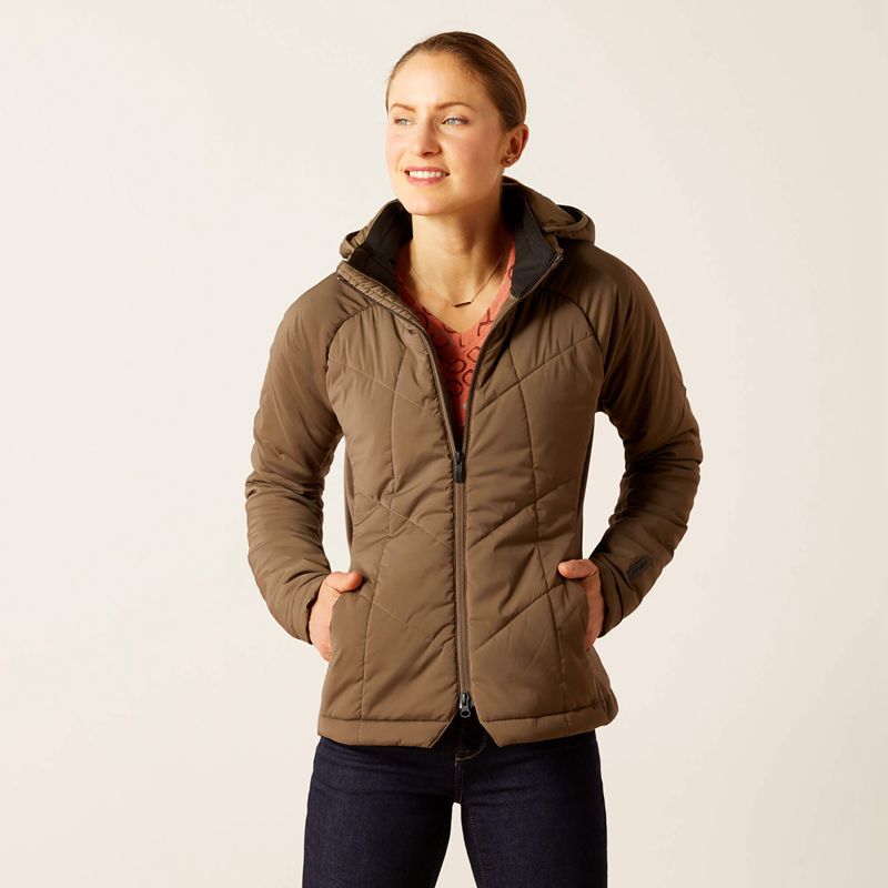 Ariat Zonal Insulated Jacket Canteen Femme | SXM-16024241