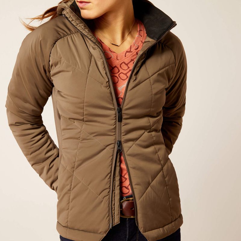 Ariat Zonal Insulated Jacket Canteen Femme | SXM-16024241