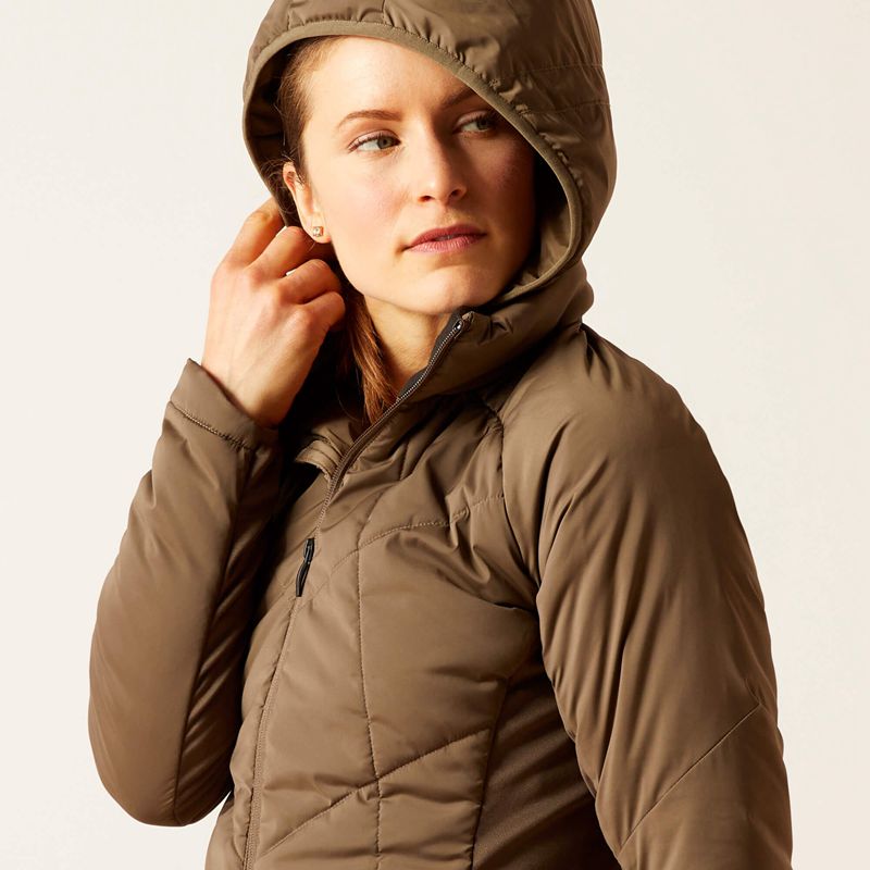 Ariat Zonal Insulated Jacket Canteen Femme | SXM-16024241