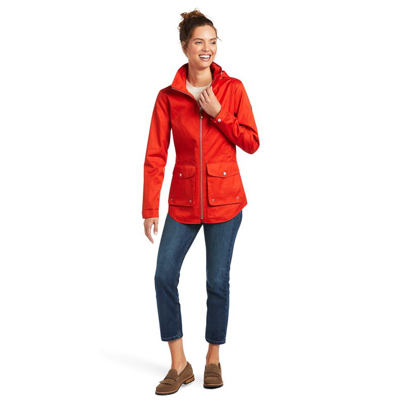 Ariat Vernal Jacket Orange Femme | PRY-70246565