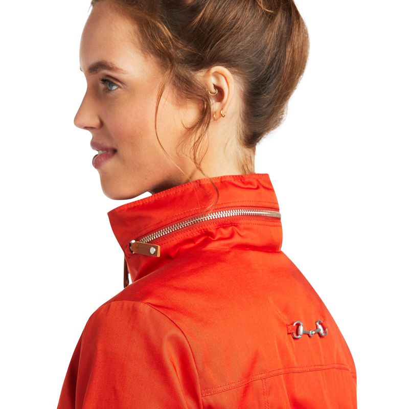 Ariat Vernal Jacket Orange Femme | PRY-70246565