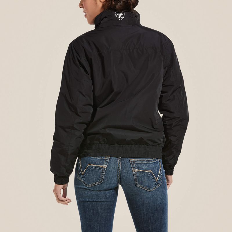 Ariat Stable Jacket Noir Femme | QNC-06660548