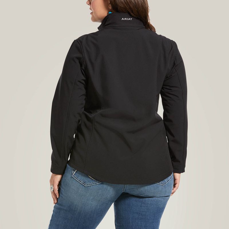 Ariat Softshell Jacket Noir Femme | HJS-30449893