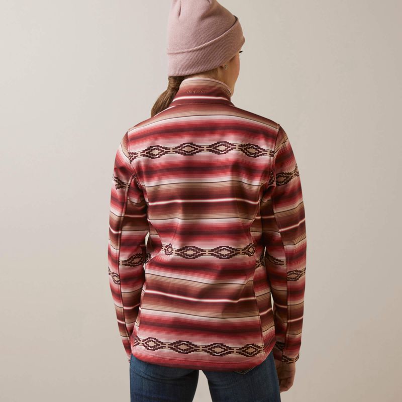 Ariat Softshell Jacket Blushing Serape Femme | BMT-07275146