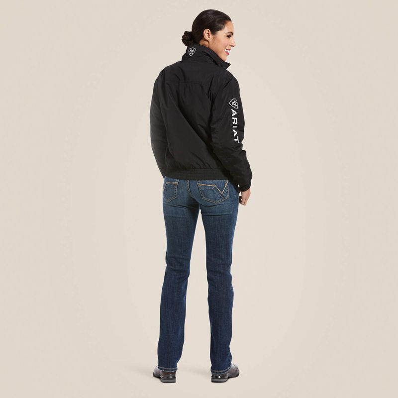 Ariat Stable Jacket Noir Femme | QNC-06660548