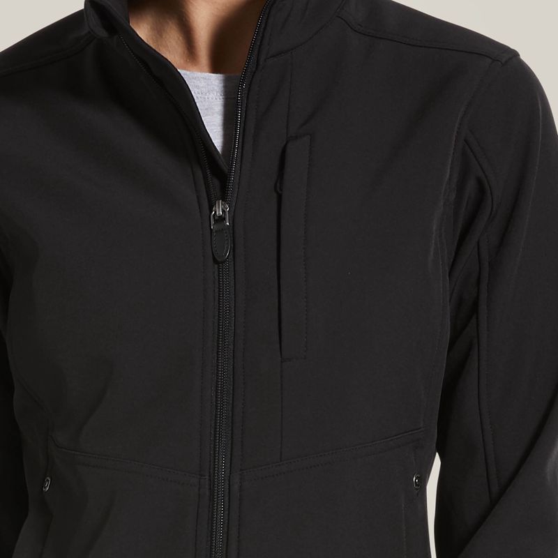 Ariat Softshell Jacket Noir Femme | HJS-30449893