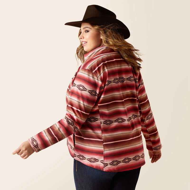 Ariat Softshell Jacket Blushing Serape Femme | BMT-07275146