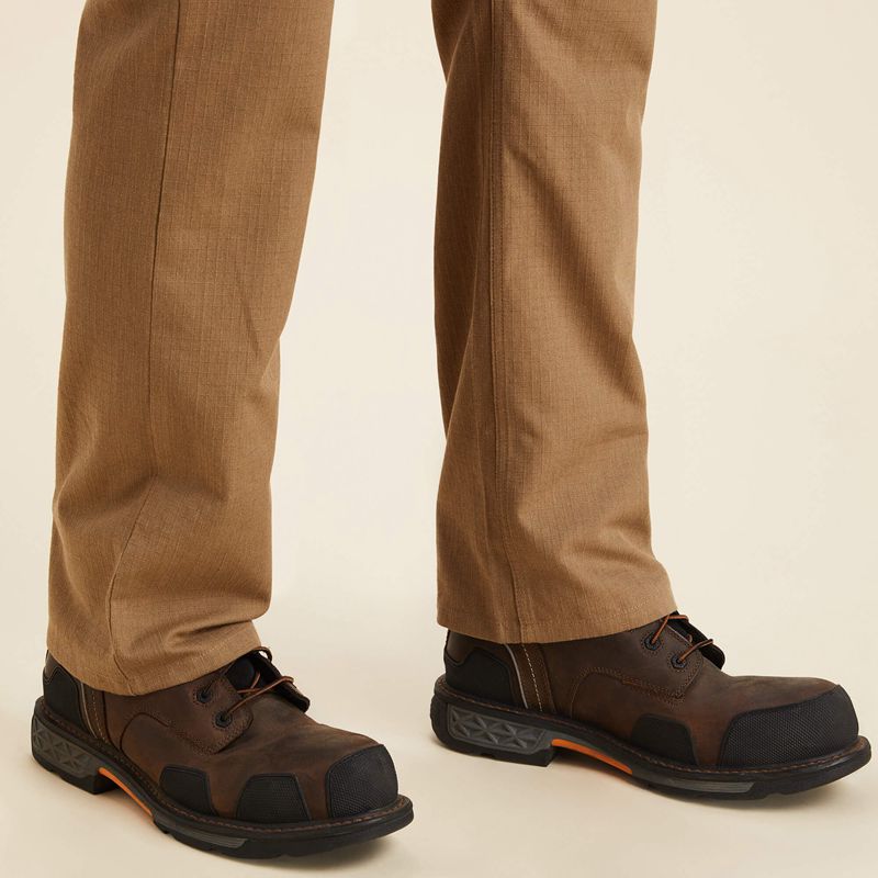 Ariat Fr M4 Relaxed Crossfire Straight Pant Kaki Homme | CLP-79424547