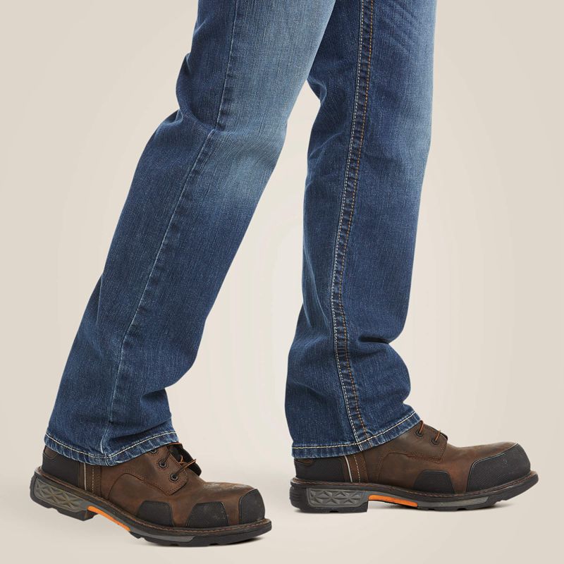 Ariat Fr M4 Relaxed Basic Boot Cut Jean Alloy Homme | GHA-64947332