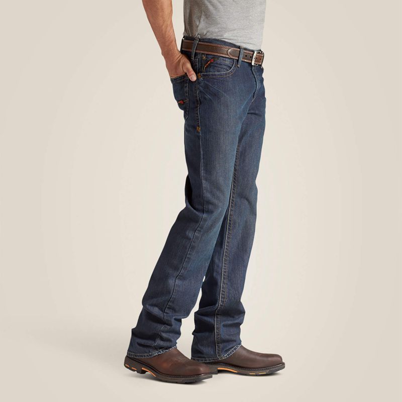 Ariat Fr M4 Relaxed Basic Boot Cut Jean Shale Homme | YXO-97712590